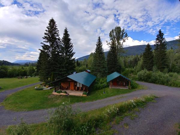 På billedet ses objektet Wolfwood Guest Ranch beliggende i byen Clearwater.