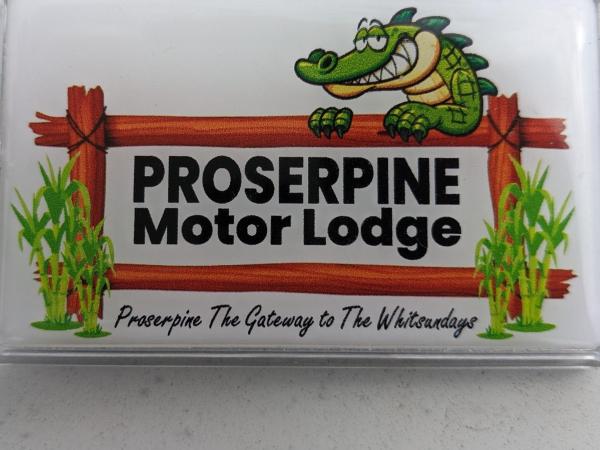A la foto es mostra l'objecte PROSERPINE MOTOR LODGE situat a la ciutat de Proserpine.