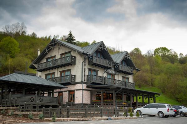 Nella foto è visibile l'oggetto Chalet Carpat Dream situato nella città di Myslivka.