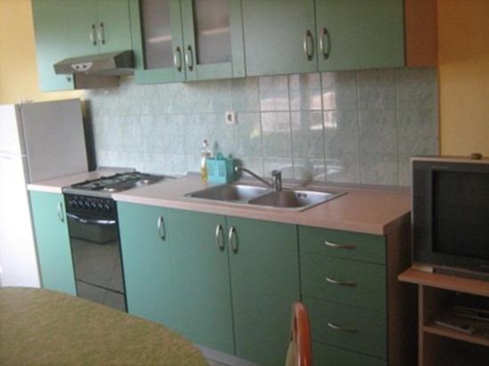 The photo shows the Apartment in Grebaštica with sea view, balcony, air conditioning, WiFi (3571-1) located in the city of Grebaštica.