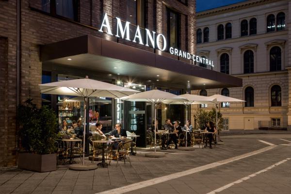 A la foto es mostra l'objecte Hotel AMANO Grand Central situat a la ciutat de Berlín.