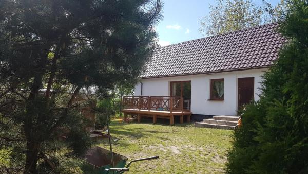Na zdjęciu widoczny jest obiekt Dom Na Skarpie - Ucieczka Na Wieś - Samodzielne wejście na szyfr, 100m2 położony w mieście Drążek.