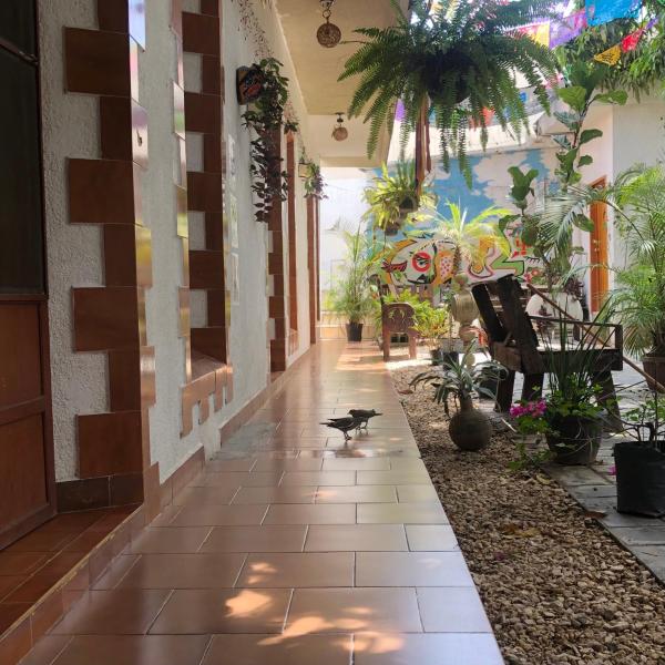 The photo shows the Hotel Boutique El Sueño del Coronel located in the city of Río Verde.