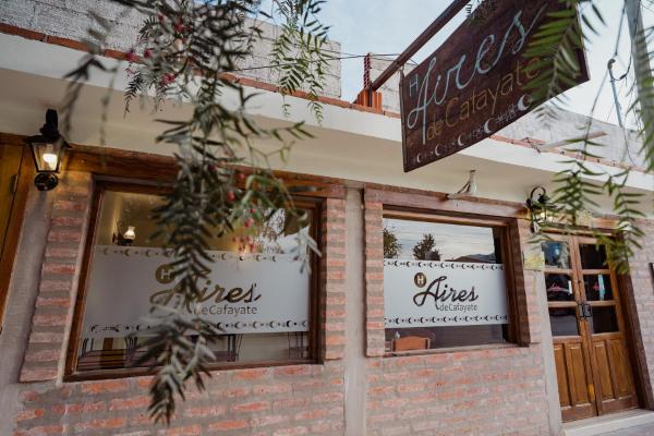 A la foto es mostra l'objecte Aires de Cafayate situat a la ciutat de Cafayate.