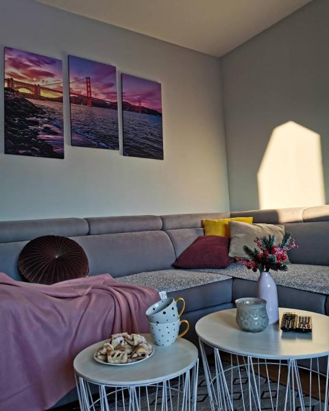 A la foto es mostra l'objecte Apartman Jela situat a la ciutat de Nova Varoš.