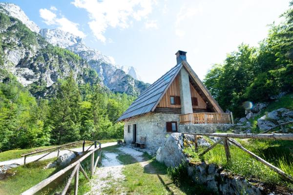 På billedet ses objektet Mountain heart holiday house beliggende i byen Trenta.