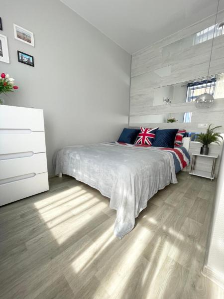 Na fotografii je vidět objekt Apartment Studio London 51 nacházející se ve městě Irpiň.