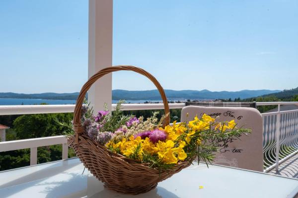 På billedet ses objektet Villa Marina beliggende i byen Orebić.
