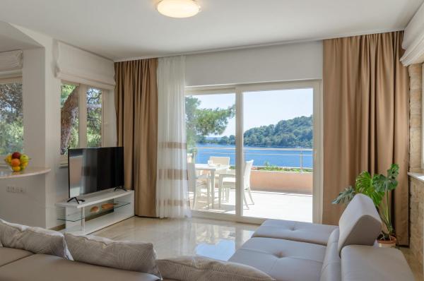 Na fotografii je vidět objekt Pine Tree Apartment Zanetic nacházející se ve městě Blato.