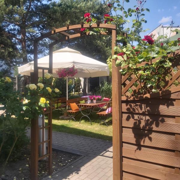 A la foto es mostra l'objecte Nadmorskie Apartamenty situat a la ciutat de Ustka.