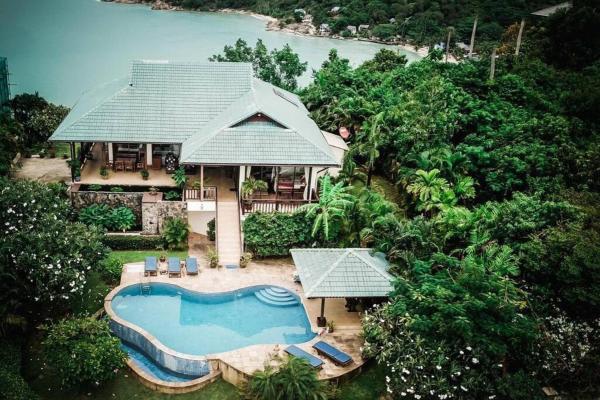 På billedet ses objektet 3 Bedroom 300 degrees Sea View Villa SDV139B-By Samui Dream Villas beliggende i byen Koh Samui.
