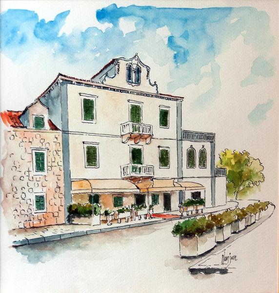 A la foto es mostra l'objecte Boutique Hotel Villa Pattiera situat a la ciutat de Cavtat.
