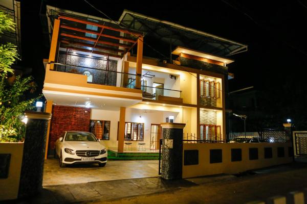 På billedet ses objektet Belljem Homes -your own private resort -3 BHK GF beliggende i byen Thrissur.