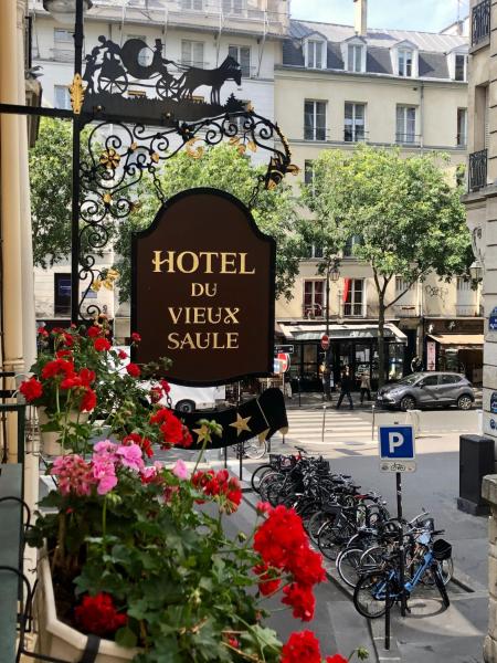 A la foto es mostra l'objecte Hôtel Du Vieux Saule situat a la ciutat de París.
