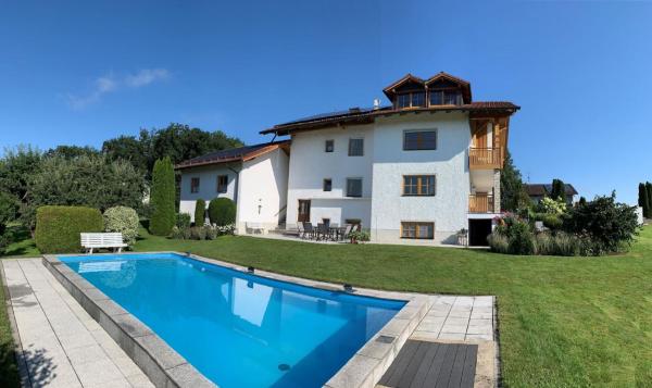A la foto es mostra l'objecte Ferienwohnungen Martina situat a la ciutat de Hitzing.