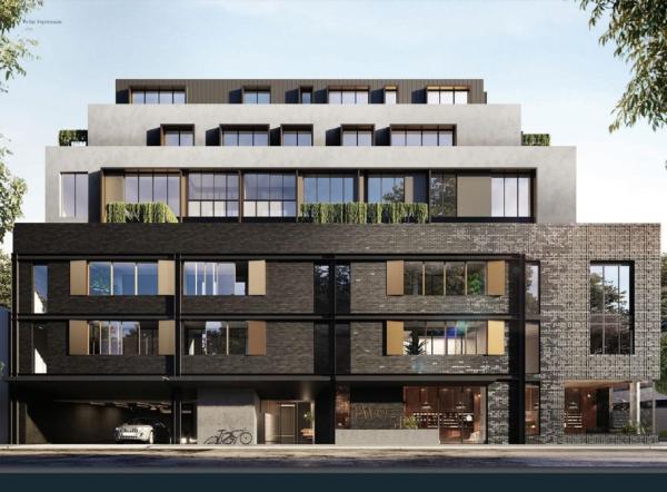 A la foto es mostra l'objecte Caroline Serviced Apartments Richmond situat a la ciutat de Melbourne.