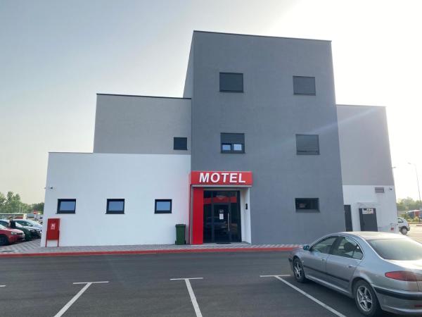 På billedet ses objektet Belamionix motel beliggende i byen Bosanski Šamac.