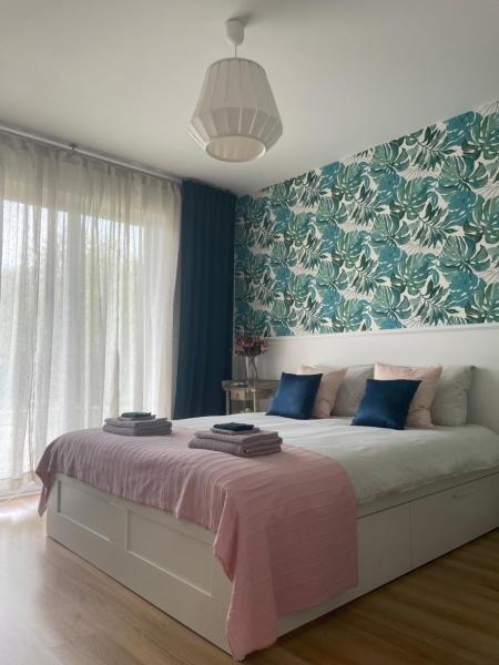写真にはUściąż市にあるApartamenty Zaczarowany Ogródが写っています。