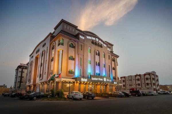 På billedet ses objektet Golden Rose Hotel beliggende i byen Jizan.