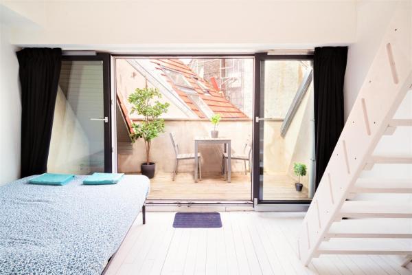 Beautiful Terrace Apartment in the Heart of Antwerp, Antverpy
