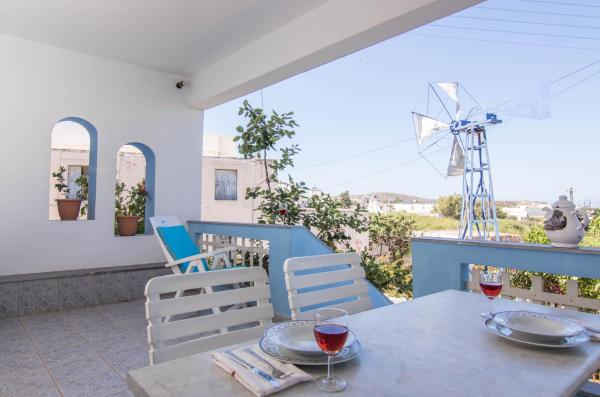 A la foto es mostra l'objecte Fedra Apartments, View, Free Parking, 2mins to Beach situat a la ciutat de Palekastron.