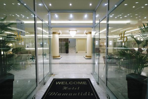 На фото показан объект Hotel Diamantidis, расположенный в городе Мирина.