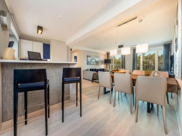 A la foto es mostra l'objecte Dünenresidenz Prora - Ferienwohnung mit Meerblick, 3 Schlafzimmern und Balkon NP-207 situat a la ciutat de Binz.