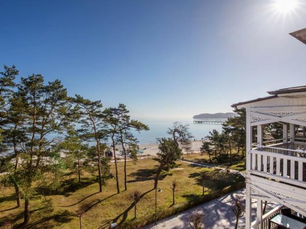 A la foto es mostra l'objecte Strandvillen Binz - Ferienwohnung mit Meerblick, 2 Schlafzimmern und Balkon SV-713 situat a la ciutat de Binz.