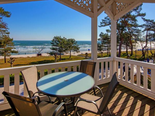 A la foto es mostra l'objecte Strandvillen Binz - Ferienwohnung mit Meerblick, 1 Schlafzimmer und Balkon SV-757 situat a la ciutat de Binz.