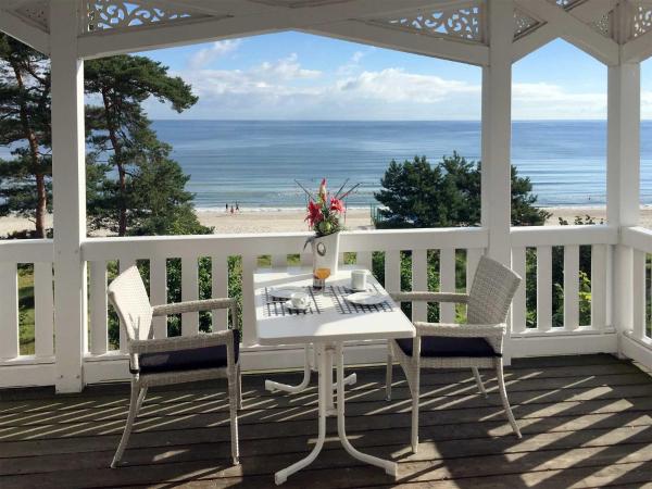 A la foto es mostra l'objecte Strandvillen Binz - Ferienwohnung mit Meerblick, 1 Schlafzimmer und Balkon SV-762 situat a la ciutat de Binz.