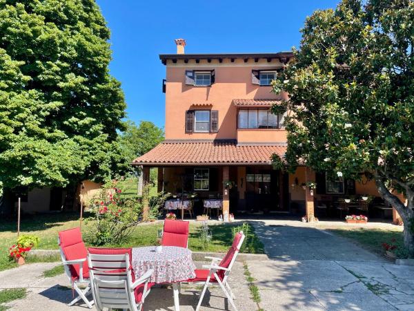 Na foto é possível ver o objeto Casa Bea localizado na cidade de Fossalòn.