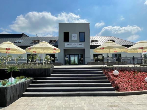På bildet vises objektet Hotel Garbów *** Centrum Konferencyjno - Bankietowe som ligger i byen Piotrowice.