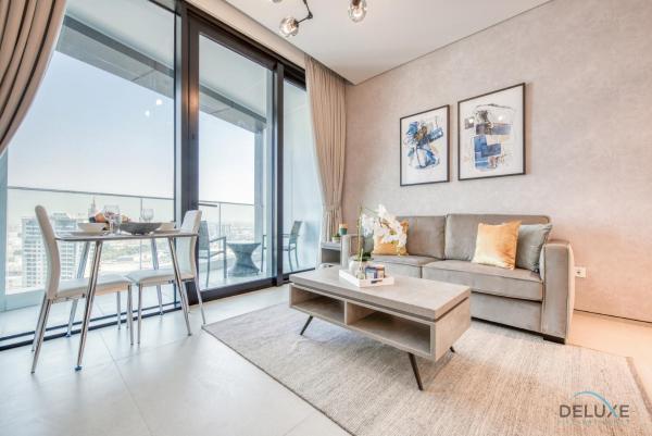 Na fotografii je vidět objekt Posh 1BR at The Address Residences in JBR by Deluxe Holiday Homes nacházející se ve městě Dubaj.