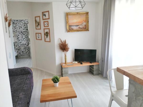 A la foto es mostra l'objecte Elyon Apartment 1 situat a la ciutat de Ohrid.