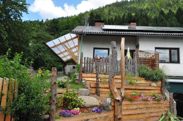 Na zdjęciu widoczny jest obiekt Ferienhaus Weiss położony w mieście Scheifling.