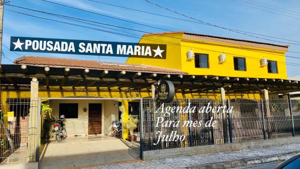 På billedet ses objektet Pousada Santa Maria beliggende i byen Aparecida.