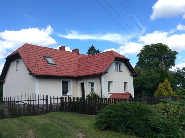 Auf dem Foto ist das Objekt Zielone Sioło in der Stadt Skarlin zu sehen.