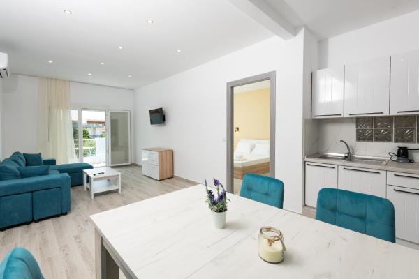 På billedet ses objektet Diamanti Apartments Downtown Limenas Thasos beliggende i byen Limenas.