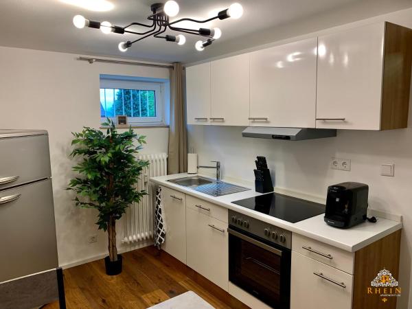 Na zdjęciu widoczny jest obiekt Rhein Apartment Souterrain Study położony w mieście Vallendar.