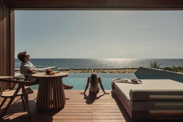 På bildet vises objektet Meraviglia Slow Living som ligger i byen Preveza.