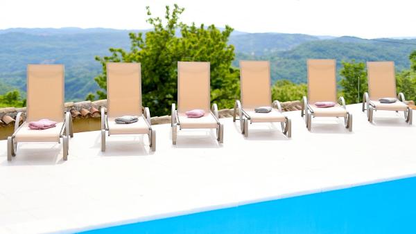 A la foto es mostra l'objecte Villa Kristina - Swimming pool, Dolenja Vas - Istra situat a la ciutat de Lupoglav.