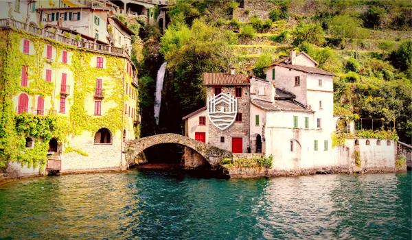 På billedet ses objektet La Civera - Nesso Lake Como by Rent All Como beliggende i byen Nesso.