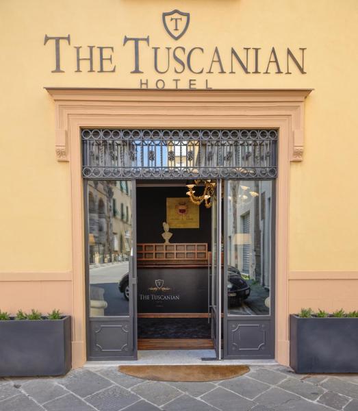Auf dem Foto ist das Objekt The Tuscanian Hotel in der Stadt Lucca zu sehen.