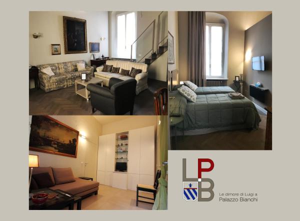 A la foto es mostra l'objecte Luigi in Palazzo Bianchi situat a la ciutat de Parma.