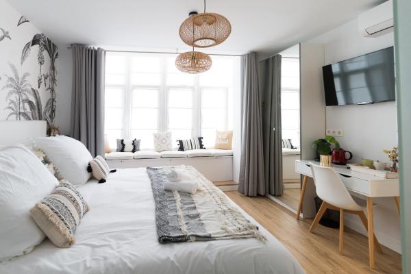 Na fotografii je vidět objekt Bilbao Art Lodge Staynnapartments nacházející se ve městě Bilbao.