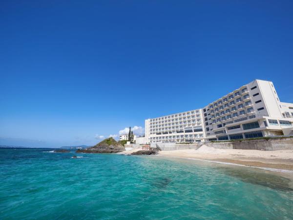 A la foto es mostra l'objecte Hotel Miyuki Beach situat a la ciutat de Onna.