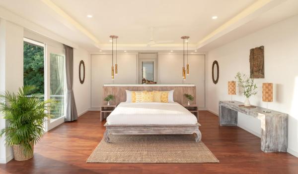 Na fotografii je vidět objekt Baan Kimsacheva - Seaview Private Villa nacházející se ve městě Ko Samui.