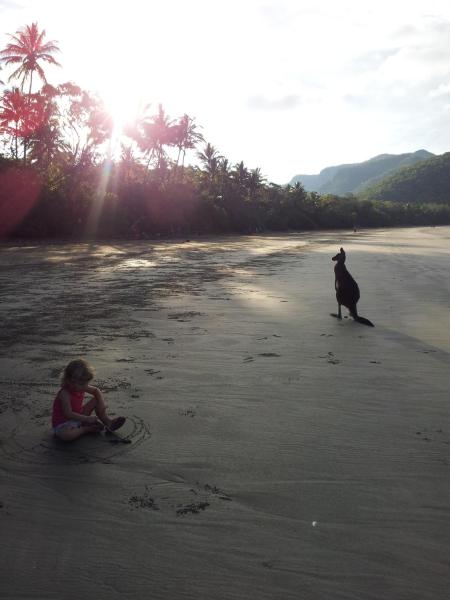 The photo shows the Seaforth Holiday Units located in the city of Carpet Snake Island.