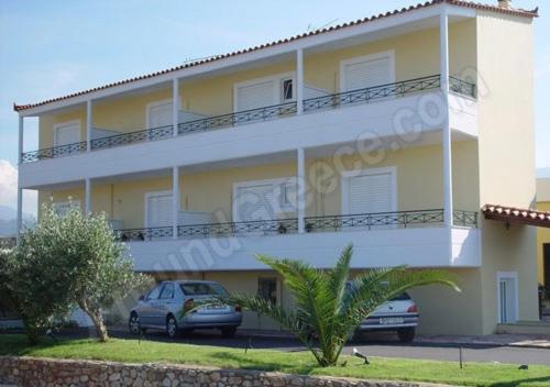 Nella foto è visibile l'oggetto Aspasia Motel situato nella città di Sidhirókastron.