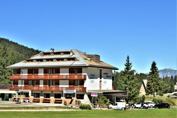 Kuvassa näkyy kohde Hotel Cristallo, joka sijaitsee kaupungissa Folgaria.
